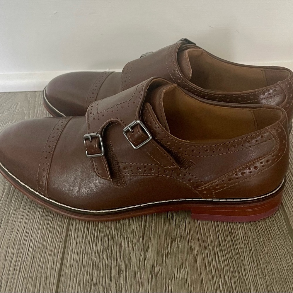 Boy’s Brown Leather Dress Shoes